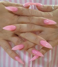 Bubblegum Nails, Pink Acrylic Nail Designs, Bubblegum Pink Nails, Hippie Nails, Crazy Nails, Rose Nails