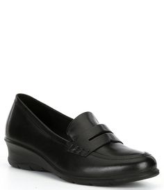 Shop for ECCO Felicia Leather Slip-On Loafers at Dillard's. Visit Dillard's to find clothing, accessories, shoes, cosmetics & more. The Style of Your Life. Synthetic Loafers With Arch Support For Work, Workwear Synthetic Loafers With Arch Support, Slip-on Synthetic Moccasins For Work, Formal Synthetic Loafers With Arch Support, Synthetic Slip-on Moccasins For Work, Synthetic Leather Shoes With Removable Insole For Work, Workwear Synthetic Leather Shoes With Removable Insole, Synthetic Slip-on Leather Shoes For Office, Wedge Loafers