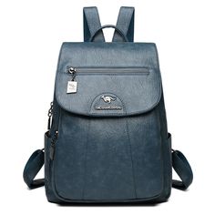 Brand Name: KMFFLYPlace Of Origin: HE BEI ?ProvinceLining Material: PolyesterOrigin: CN(Origin)Main Material: PUItem Type: BackpacksExterior: Silt PocketGender: WOMENCarrying System: Arcuate Shoulder StrapCapacity: Below 20 LitreStyle: FashionClosure Type: zipperTechnics: EmbossingRain Cover: YesModel Number: 1100-45Pattern Type: SolidDecoration: LetterBackpacks Type: SoftbackInterior: Interior Slot PocketInterior: Cell Phone PocketInterior: Interior Zipper PocketInterior: Interior CompartmentHa Leather Travel Backpack, Soft Leather Backpack, Leather Backpacks, Vintage Backpacks, Women Leather Backpack, School Bags For Girls, Bag Light, Cool Backpacks, Girl Backpacks