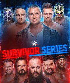 the wwe survivor series is shown in this poster