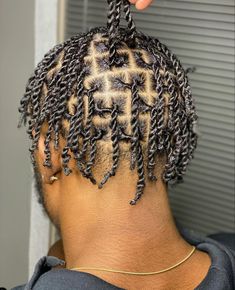 Two Braids Men Hairstyle, 2 Strain Twist Men, Rope Twist Men Short Hair, Men's Two Strand Twist, Two Strand Twist Taper Fade Men, Men Rope Twist Styles, Short Braid Hairstyles For Men, Mini Twists Natural Hair Short 4c Men, Short Hair Two Strand Twist