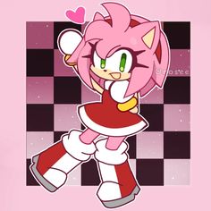 Amy Rose Pfp, Rosy The Rascal, Sonamy Comic, Shadow And Amy, Amy The Hedgehog, Rusty Rose, Sonic Characters, Sonic And Amy, Sonic Funny