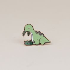 Who can resist that cute face? Not even the fussiest of eaters will be able to turn down their veggies when they see this adorable Bronti enamel pin. It's the perfect way to show your love for all things green! Size: 1.2" x 1.6" All Things Green, Enamel Pin Collection, Backpack Pins, Jacket Pins, Pretty Pins, Cute Face, Cute Doodles Drawings, Cool Pins, Sticker Patches