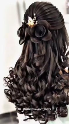 Hair With Pearls, Hair Design, Hair Designs, Hair, Design