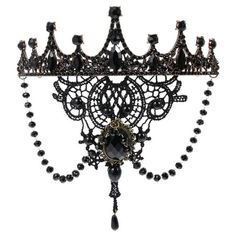 Description Baroque Crown, Rhinestone Tiara with Pendant Headchain Jewelry Headdress for Women Girls Black Features - Color: Black. - Size: About 14.00 X 14.00 X 4.50 cm/ 5.50 X 5.50 X 1.77 inch. - Bride crown headwear possess the characteristics of exquisite and elegant temperament, very delicate. - Unique crown headdress, exquisite and charming, which is sure to make you look more fashion elegant. - Wedding dress headband make women charming and elegant at parties, and match well with various Greek Headpiece, Crown Headdress, Crown Bride, Bride Crown, Crown For Women, Wedding Headdress, Stylish Headbands, Rhinestone Tiara, Baroque Style