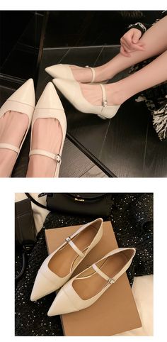 CHIKO Damonica Pointy Toe Block Heels Mary Jane Shoes Mary Jane Shoes Heels, Mary Jane Heels, Jane Shoes, Mary Jane Shoes, Flat Shoes Women, Mary Janes, Block Heels, Rubber Sole, Shoes Flats