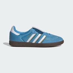 adidas Samba OG Shoes - Blue | Free Shipping with adiClub | adidas US Blue Samba, Samba Og Shoes, Adidas Samba Og, Vintage Jerseys, Adidas Campus, Adidas Shop, Mens Lifestyle, Shoes Blue, Athletic Sneakers