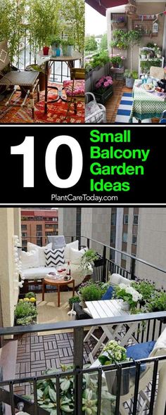 small balcony garden ideas that are easy to do in the back yard or on the front porch