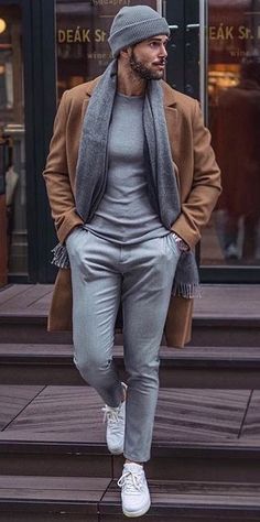 Best Heated Jackets for Men in 2024 Men’s Urban Street Style, Mens Clothing Styles Winter Casual, Men’s Statement Pieces, Mens Winter Looks, Camel Overcoat Men Outfit, Mens Dress Boots Outfits, Mens Clothing Styles Winter, Fall Mens Fashion, Chique Outfit