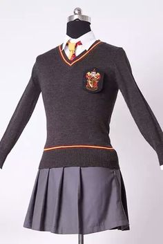 Hermione Granger Style, Hermione Cosplay, Hermione Granger Cosplay, Hermione Costume, Harry Potter Uniform, Gryffindor Uniform, Harry Potter Kostüm, Hogwarts Uniform