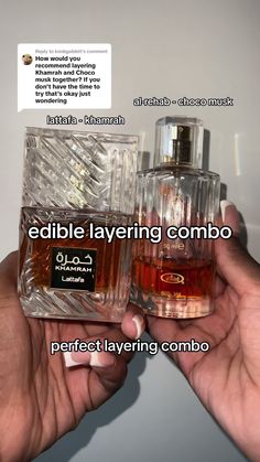 TikTok · anika.niks | fragrance Addicting Perfumes, Choco Musk Perfume Combo, Perfume Combinations, Choco Musk, Seductive Perfume