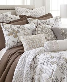 the comforter is neatly made and ready to be used in this bedding set