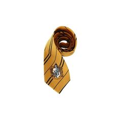 a harry potter tie is shown against a white background with the hogwarts crest on it