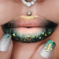 Extreme Make-up, Smink Inspiration, Beauty Make-up, Best Lipsticks, Lip Art, Fantasy Makeup