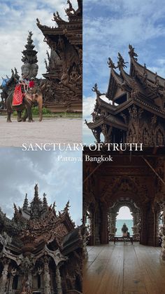 the sanctuary of truth in pattay bangkok, thailand's capital