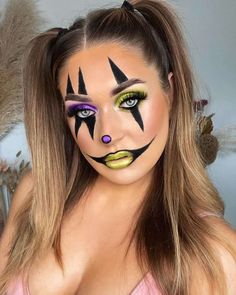 Halloween Makeup Last Minute, Fairy Halloween Makeup, Easy Halloween Makeup Ideas, Mermaid Makeup Halloween, Halloween Makeup Tutorial Easy, Cat Halloween Makeup, Easy Halloween Makeup