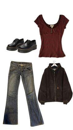 Speak 2004 Outfits, Appalachia Aesthetic Clothes, Grunge Fall Outfits 90s, Styling Basic Clothes, Outfits For Broadway Show, Grunge Downtown Outfits, Midwestern Fashion, 1990 Outfits, Down Town Outfits