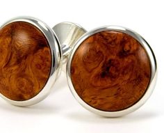 Wooden Cufflinks Gift For Men, Amboyna Burl Wood Cufflink Tie Bar Set, Matching Tuxedo Studs, 5th An Amboyna Burl, Tuxedo Studs, Wedding Cuff Links, Wedding Cuff, Lapel Pins Mens, Counting Stars, Burl Wood, 5th Anniversary, Anniversary Gifts For Husband