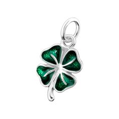 Silver Lucky Four Leaf Clover Pendant Metal: 100% 925 Sterling Silver Size : 10 mm x 13 mm Other: Nickel-free, Lead-free, Cadmium-free and Hypoallergenic. >Nickel and Lead Free >Tarnish Resistant >No Allergic reaction >30 days return policy ++Items come in a gift box ready to be gifted Please contact me if you have any questions about the jewelry you are interested in buying. My Shop: https://www.etsy.com/shop/banujewelryusa Follow BANU Jewelry on Facebook, Instagram and other social Green Charms Jewelry Perfect For Gifts, Sterling Silver Dainty Charms For Anniversary, Dainty Sterling Silver Charms For Anniversary, Elegant Sterling Silver Charms For Mother's Day, Silver Charms Jewelry For May Birthstone, Nickel-free Green Charms For Gifts, Silver Jewelry With Charms For May Birthstone, Silver Jewelry With May Birthstone Charms, Classic Silver Jewelry With Flower Charm