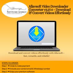 an advertisement for the software store showing how to install and configure videos