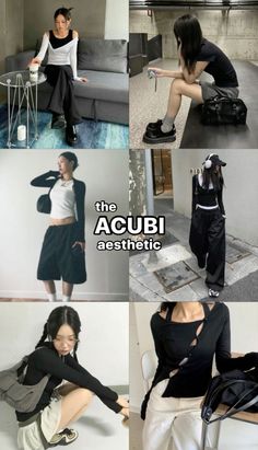 We’re obsessed with the Acubi aesthetic, and we’ve curated our favorite pieces, styling inspo, and links to shop 🤍 full guide on astyleset.com  #acubiaesthetic #acubifashion Aesthetic Essentials, Acubi Fashion, Fashion Aesthetics, Ulzzang Fashion, A Style, Korean Street Fashion