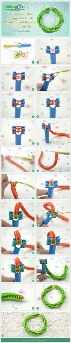 the instructions for how to make an origami snake out of toilet paper rolls