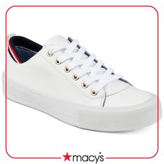 in stock Tommy Hilfiger Sneakers For Spring, Tommy Hilfiger Lace-up Sneakers For Spring, Tommy Hilfiger Lace-up Sneakers, Tommy Hilfiger Round Toe Sneakers For Spring, Trendy Tommy Hilfiger Sneakers For Spring, Trendy Tommy Hilfiger Synthetic Sneakers, Casual Weekend Style, Weekend Style, Preschool Outfits