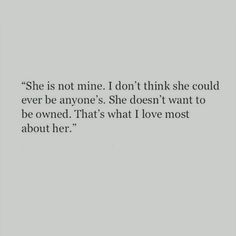 an image of a quote from the book she is not mine i don't think she