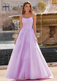 Formal Dresses Princess Gowns, Quinceanera Dresses Cheap, Simple Quinceanera Dresses Not Puffy, Prom Dresses Dusty Pink, Purple Ballgown Prom Dress, Sweet Sixteen Dresses Long Princesses, Repunzel Prom Dresses, Fancy Dresses For Teens Prom, Prom Dresses Square Neckline