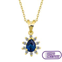 Yellow gold, white diamond and blue sapphire Material: Solid Gold (not gold plated or gold filled) Available Gold Color: Yellow gold, rose gold and white gold Karat: 14 K (585) Diamond weight: 0.05 ct Blue Sapphire: 0.05 ct Gold grams: 1.40 gr Diamond color: F-G Color Made to order Attention Next day shipping is for a yellow gold necklace. Available in 4 different chain lengths: 42 cm (16.5 in), 45 cm (18 in), 47 cm (18.5 in) or 49 cm (19 in). Model wears the 42 cm length. ★ ★ ★ I ship my produc Sapphire Diamond Necklace Fine Jewelry Gift, Sapphire Diamond Necklace As A Fine Jewelry Gift, Sapphire Diamond Necklace As A Gift, Sapphire Diamond Necklace For Gift, Gold Teardrop Sapphire Necklace, Gold Sapphire Necklaces With Diamond Accents, Blue Sapphire Necklace, Albany Ny, Yellow Gold Necklace