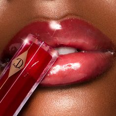 Candy Darling - Lip Lustre - Sheer Pink Lip Gloss | Charlotte Tilbury Candy Darling, Charlotte Tilbury Lip, Brown Girls Makeup, High Shine Lip Gloss, Shiny Lips, Beauty Routine Tips, Lip Gloss Colors, Pink Lip Gloss, Beauty Light