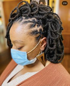 Bob Dreadlocks Hairstyles, Corn Roll Hair Styles, Microloc Styles, Short Dreadlocks Hairstyles, Dreads Short Hair, Natural Hair Maintenance, Hair And Skin Vitamins, Dreadlocks Styles