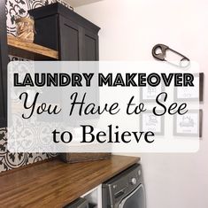 laundry makeover you have to see to believe