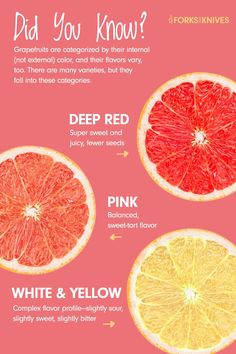 grapefruits and oranges are the most important fruits to eat