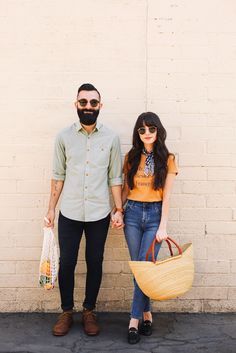 Farmers Market Outfit Men, Farmers Market Outfit, Market Outfit, Couple Clothing, New Darlings, Downtown Phoenix, Public Market, Restaurant Owner, Scarf Outfit