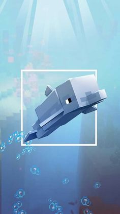 Minecraft Dolphin, Minecraft Sheep, Mobs Minecraft, Minecraft Wolf, Funny Minecraft Videos, Minecraft Fanart