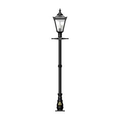 Victorian traditional cast iron lamp post 2.3m in height. Lamp Post Design, Patio Areas, Steel Paint, Iron Lamp, Classic Outdoor, Outdoor Light, Street Lamp, Patio Area