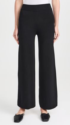 Find WYETH Arlington Pants on Editorialist. Fabric: Lightweight compact knit. Covered elastic waistband. Shell: 78% viscose/22% nylon. Dry clean. Imported, China. Measurements: Measurements from size XS Rise: 11in / 28cm Inseam: 29.25in / 74cm Leg opening: 21.25in / 54cm China Fashion, Healthcare Professionals, Black Pants, Fabric Weights, Designer Clothing, New Arrivals, Top Brands, Shoes Accessories, China