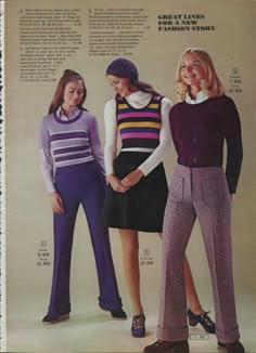 1980s Fashion Women, Decades Fashion, Teen Fashion Trends, 70 Fashion, Daphne Blake, 60s 70s Fashion, Lingerie Vintage, 60s And 70s Fashion, 70s Women