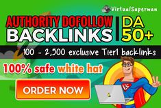 authority dofolow backlinks da 50 +