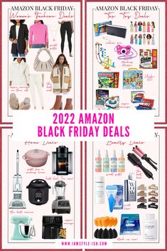 The Best Black Friday Deals on Amazon Ruched Bag, Slippers Boots, Blazer Pink, Sherpa Coat, Girl Friends, Kids Fleece, Ivory Sweater, Long Puffer