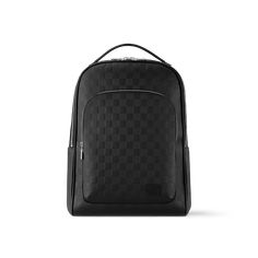 LOUIS VUITTON® - Avenue Backpack - Black Mens Louis Vuitton, Louis Vuitton Sac, Louis Vuitton Backpack, Checkerboard Pattern, Louis Vuitton Accessories, Lv Monogram, Louis Vuitton Official, Louis Vuitton Men, Black Backpack