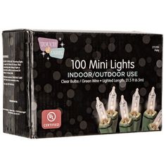 100 mini lights indoor / outdoor use