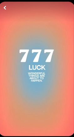 an orange and blue background with the words 777 lucky