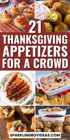 Thanksgiving appetizers are perfect for starting your holiday meal. From easy fall appetizers to creative Friendsgiving snacks, these fall food ideas will impress your guests. Try bite-size foods, savory dips, or a fall-themed charcuterie board to set the tone for your Thanksgiving or Friendsgiving party. These seasonal fall finger foods, with quick and simple Thanksgiving recipes, are ideal for any holiday gathering. Make your holiday special with these delicious Thanksgiving party food ideas! Fall Appetizers For A Crowd, Fall Themed Appetizers Party Snacks, Thanksgiving Theme Appetizers, Appetizer For Thanksgiving Easy, Thanksgiving Bunco Ideas, November Food Ideas, Fall Buffet Food Ideas, Fall Gathering Food Ideas, Thanksgiving Appetizers Easy Simple