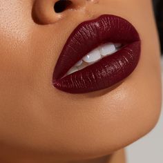 Inspired by the lively parties and intrigue of the 1930s, Noir Red - 1930 is perfect for today’s socialite of the night. This deep plum-meets-boysenberry red slides on dark and dramatic with a single swipe. The semi-matte enchanting color beckons for attention while squalene and Vitamin E keep lips supple and sultry. If you intend to not blend in, Noir Red - 1930 is at your service. Triple pigmented, feather-proof, long-wearing satin finish Subtle vanilla flavor Enriched with Vitamin E and squal 1930s Makeup, Deep Red Lipsticks, Besame Cosmetics, Red Slides, Classic Glamour, Vanilla Flavor, Long Wear Lipstick, Lighter Skin, Deep Plum