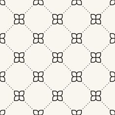 an abstract black and white pattern on a light gray background with small squares in the middle