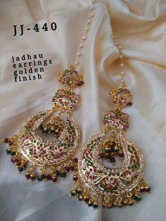 Jadau Jewellery Traditional Gold, Jadau Jewellery Traditional, Fashion Jewelry Necklaces Gold, Jewellery Traditional