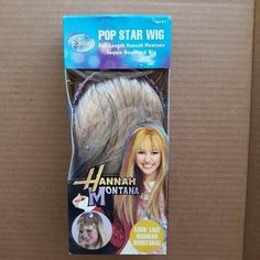 Disney Hannah Montana Pop Star Wig NEW Childs Miley Cyrus Blonde SEQUIN Headband Hannah Montana Merch, Miley Cyrus Blonde, Sequin Headband, Hannah Montana, Disney Kids, Miley Cyrus, Pop Star, Hard To Find, Montana