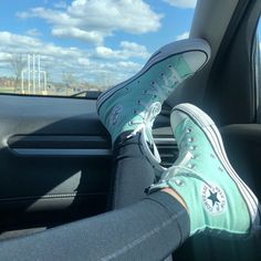 Turquoise Converse, Teal Converse, Cute Converse Shoes, Converse Aesthetic, Cute Converse, Killing Me Softly, Dr Shoes, Trendy Shoes Sneakers, Blue Converse